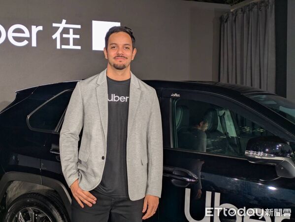 ▲Uber台灣區總經理莫德安。(圖/記者黃士原攝)