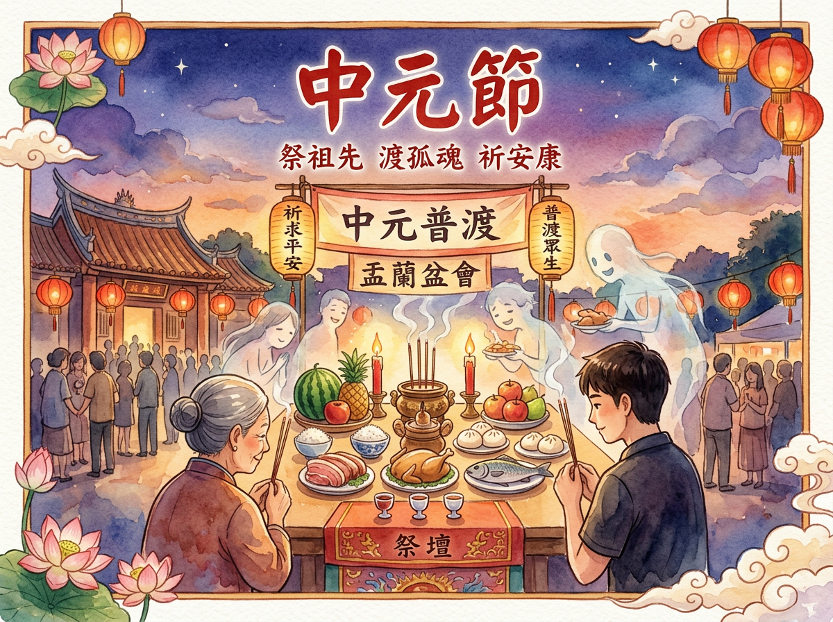▲▼中秋節。（AI協作圖／記者廖翊慈製作，經編輯審核）