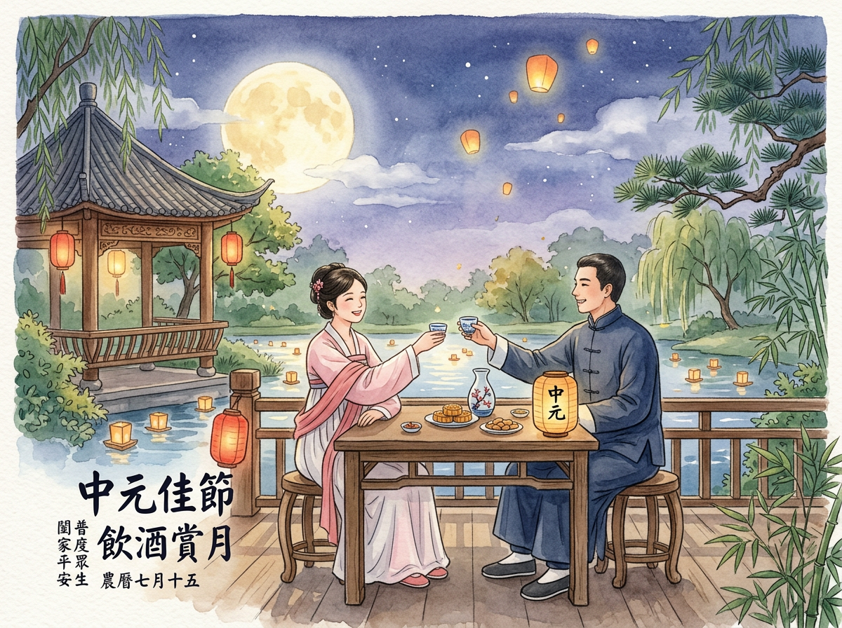 ▲▼中秋節。（AI協作圖／記者廖翊慈製作，經編輯審核）