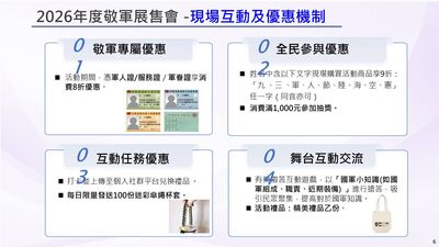 迎93軍人節 行政院串連百工百業推出敬軍活動「640業者商圈響應」