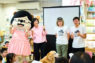 「眼神散發光芒的人可以打造幸福城市」 獨立書店力挺蘇巧慧
