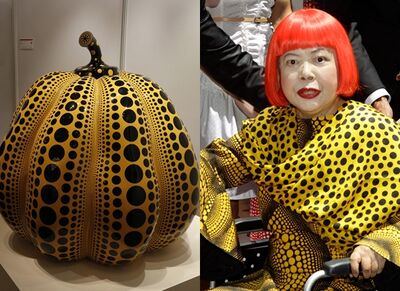 草間彌生「一顆黃色南瓜」年賺34億!畫作飆破萬倍 死前仍繼續創作