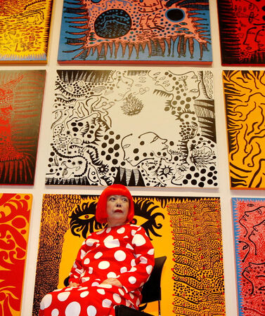 ▲▼  Kusama Yayoi   。（圖／路透）