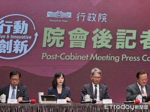 ▲▼行政院會記者會。(圖/記者陳家祥攝)
