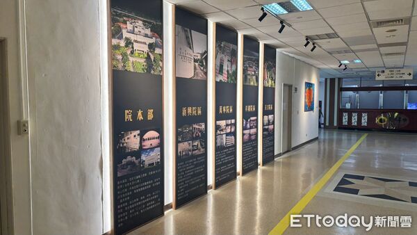 ▲▼玉里醫院走過60年院區環境大整新並設置院史走廊及病友作品展。（圖／玉里醫院提供，下同）