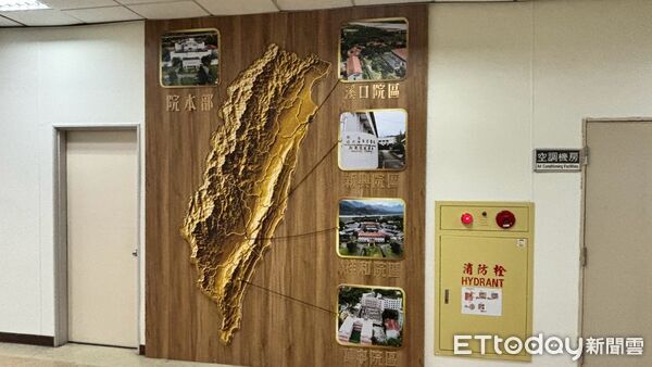▲▼玉里醫院走過60年院區環境大整新並設置院史走廊及病友作品展。（圖／玉里醫院提供，下同）