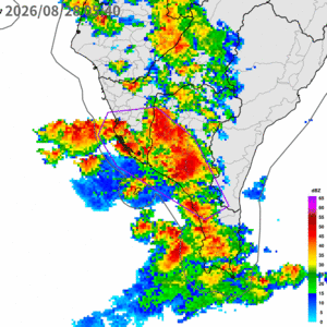 快訊/3縣市炸大雷雨 最新警戒區域曝