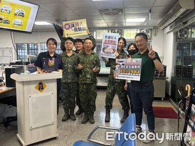 警走入軍營宣導交通安全 台東警籲落實防禦駕駛拒絕酒毒駕