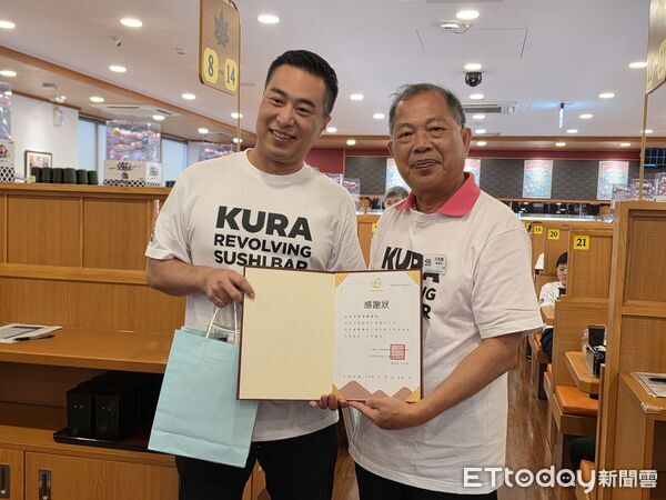 ▲「藏壽司愛永續」公益活動暖流，台灣之心南投100位學童用笑容點亮「草屯中興路店」。（圖／記者高堂堯攝）