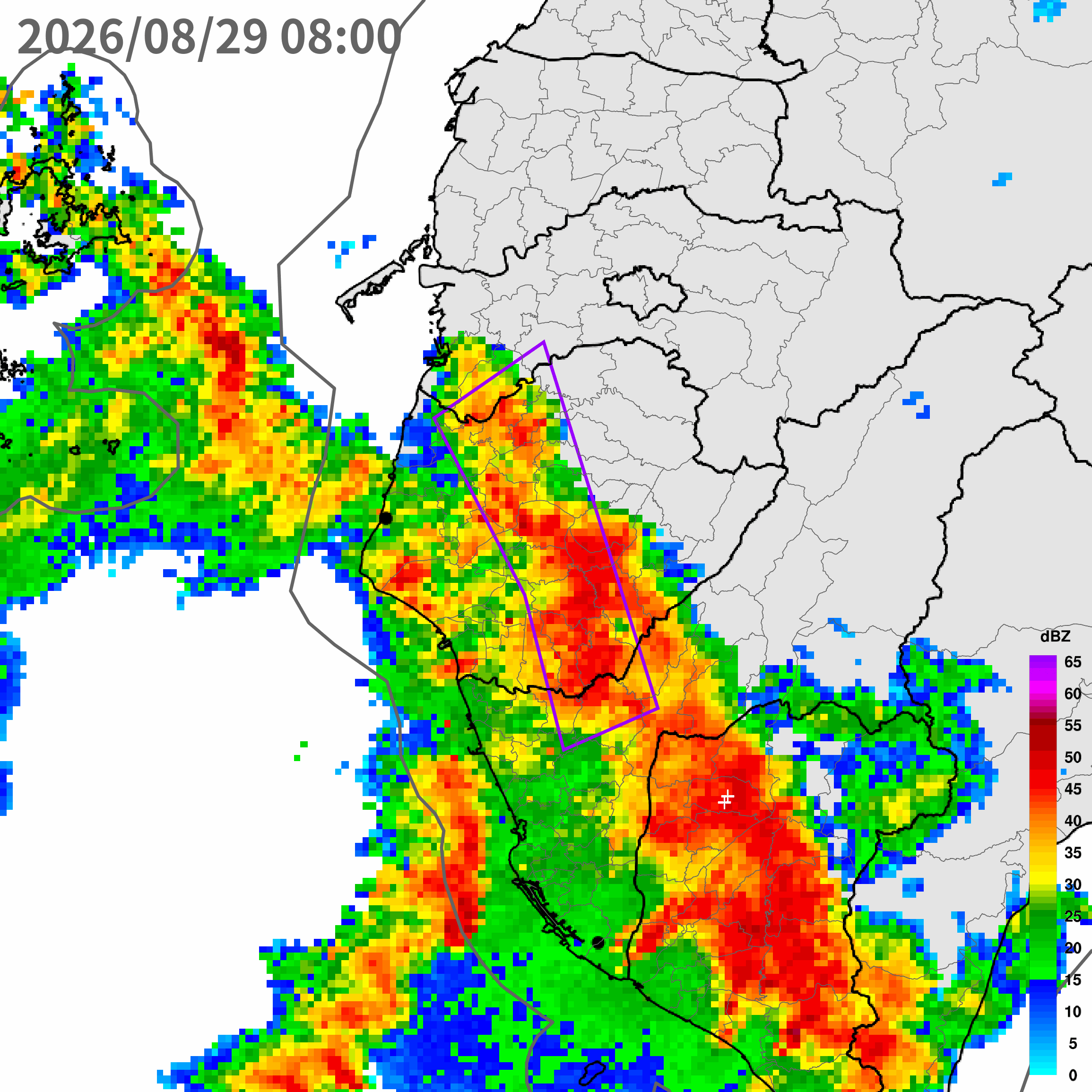 ▲▼大雷雨即時訊息 。（圖／氣象署提供）
