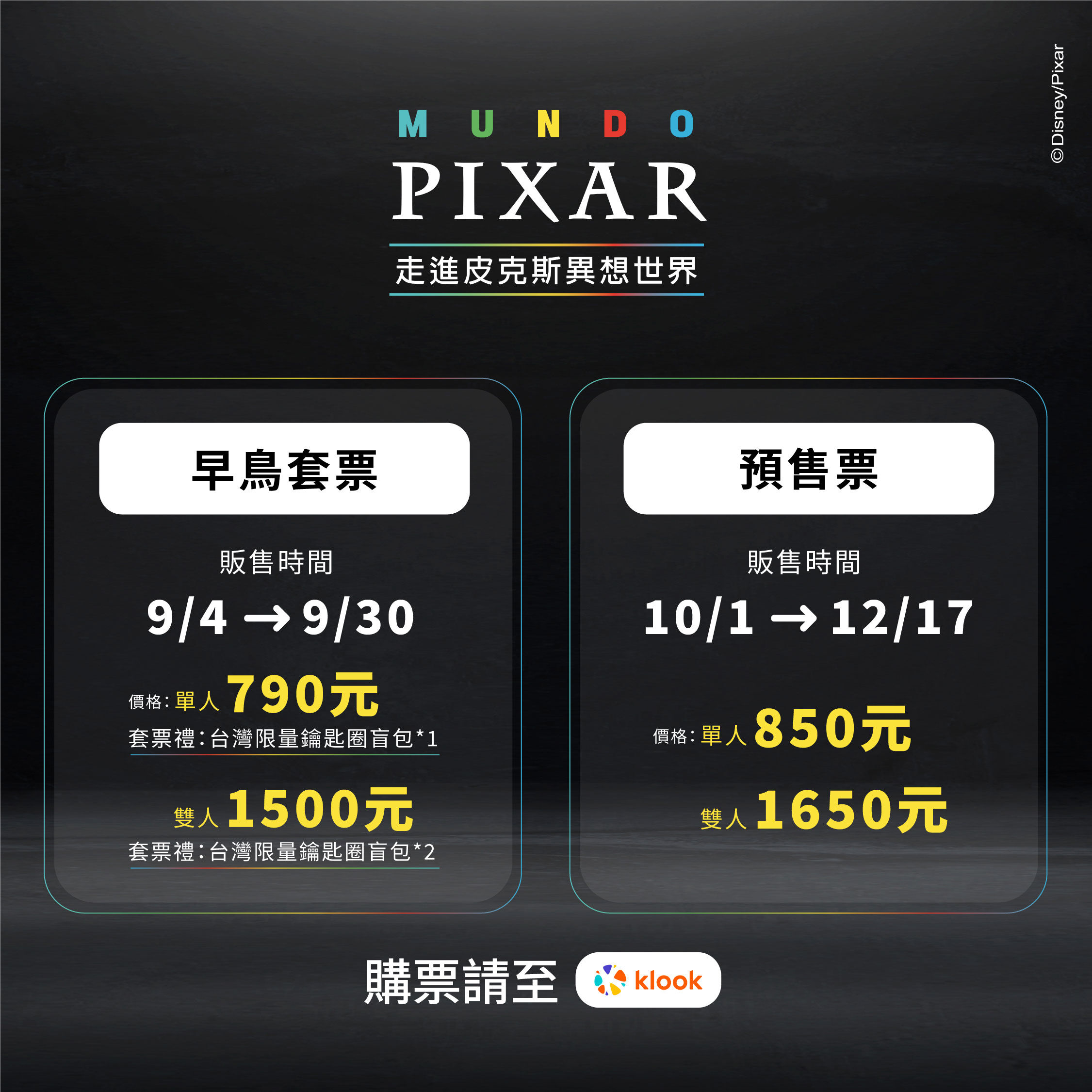▲▼皮克斯世界巡迴展台灣站將落腳高雄。(圖/記者許宥孺翻攝)