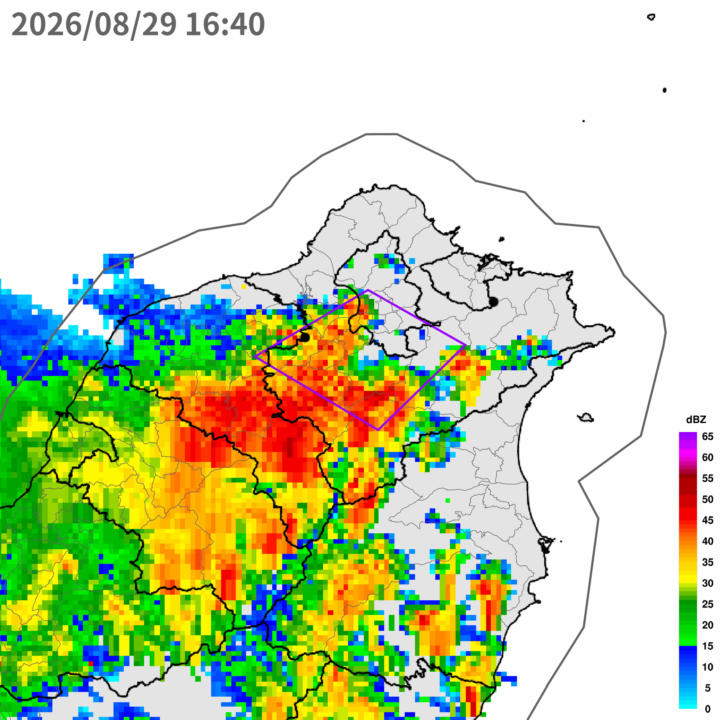 ▲▼大雷雨即時訊息 。（圖／氣象署提供）