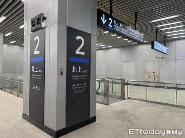 ▲▼台鐵,台南鐵路地下化,台南站,指標,標示,資訊系統。(圖/記者李姿慧攝)