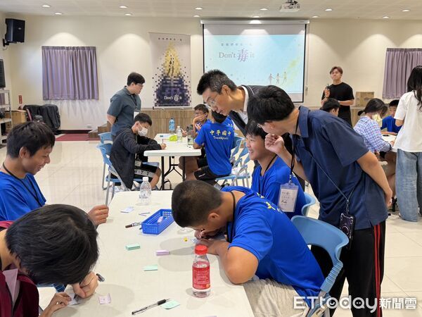 ▲▼台中少年隊巡迴4場「少年Don`t毒it!」講座，全面打造防毒網絡。（圖／台中少年隊提供，下同）