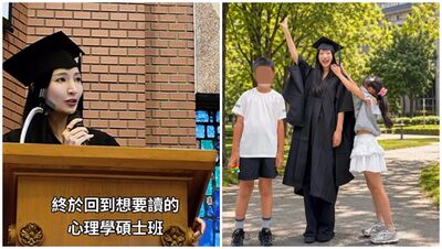 阿翔辣妻碩士班畢業！「被拍真實狀態」上台致詞片曝：保持清醒很難