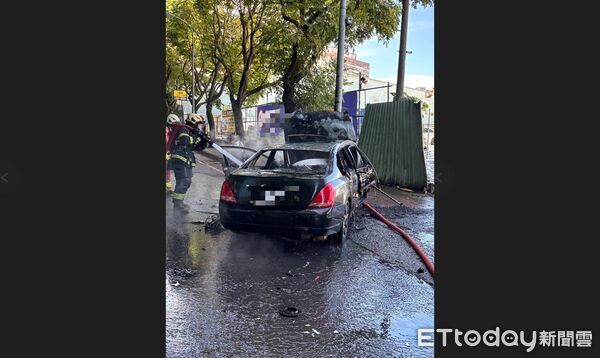 快訊／土城男蛇行拒檢自撞起火！駕駛僅擦傷…疑似毒駕待檢驗