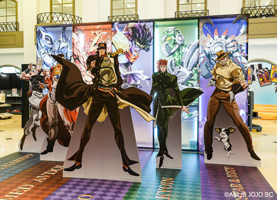 《JOJO》快閃店7大宿命打卡點直擊!飆馬野郎原畫重現經典