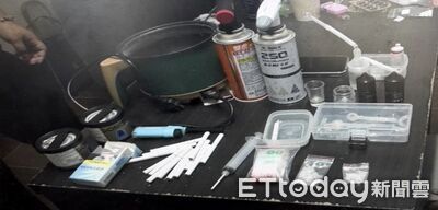 台東檢警偵破非法製造依托咪酯 租屋處起獲多種毒品及製毒工具