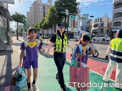 開學日桃警啟動護童交安專案 守護學童平安上學路
