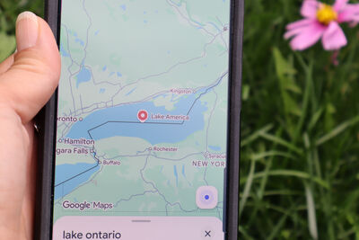 Google地圖「兩國兩制」　美版改名美國湖、加拿大版不變