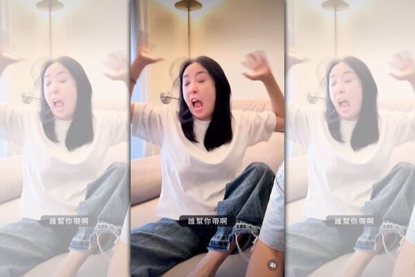 五熊拍片參加直式短劇創作挑戰賽，老公張皓羽擔任導演、製片，不過並未入圍進入決賽。隨後在日本被捕，涉嫌在日本奈良藥師寺國寶「佛足石」潑油，引起日本媒體關注。（翻攝自clapshort IG）