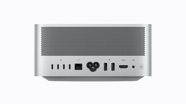 ▲▼ 蘋果 Mac Studio 連接埠。（圖／翻攝蘋果官網）