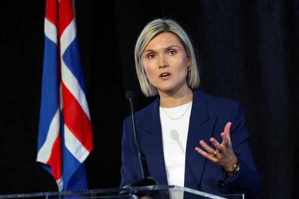 ▲▼冰島總理弗羅斯塔多蒂爾(Kristrun Frostadóttir)。(圖/路透)