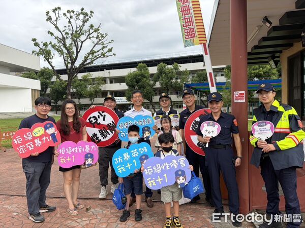 ▲▼ 嘉義市警局開學日護童專案 。(圖/嘉義市政府提告)