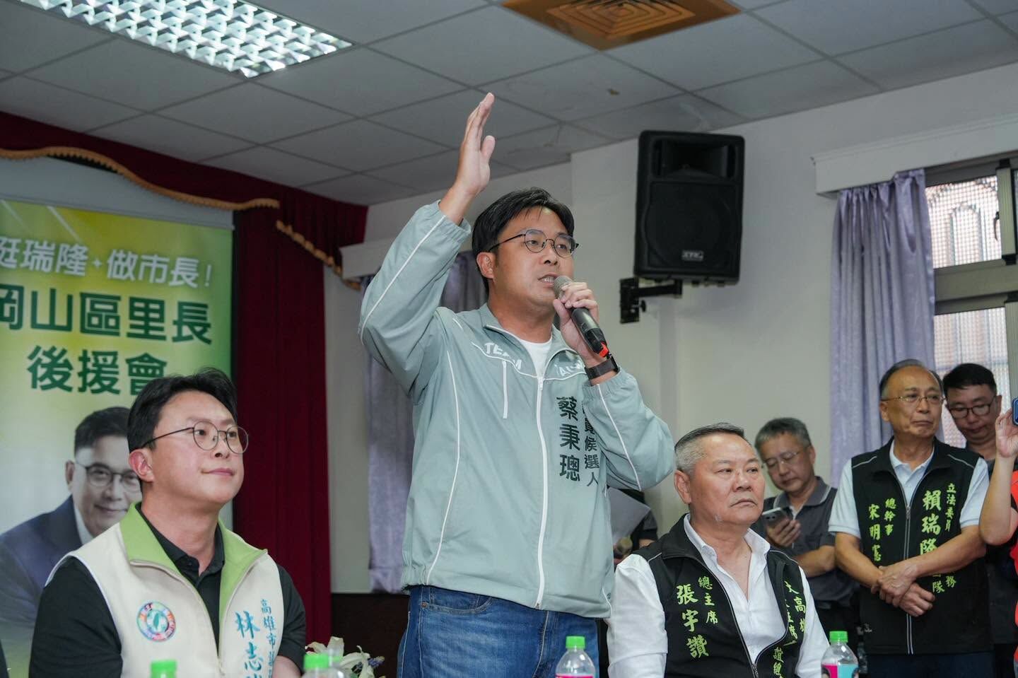 ▲民進黨高雄市議員參選人蔡秉璁。(圖/翻攝自Facebook/)