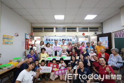 老幼共學做鑰匙圈!虎尾若瑟醫院失智據點促進世代交流