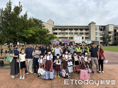 開學首日朴子警現身校園 交安、防詐一次到位