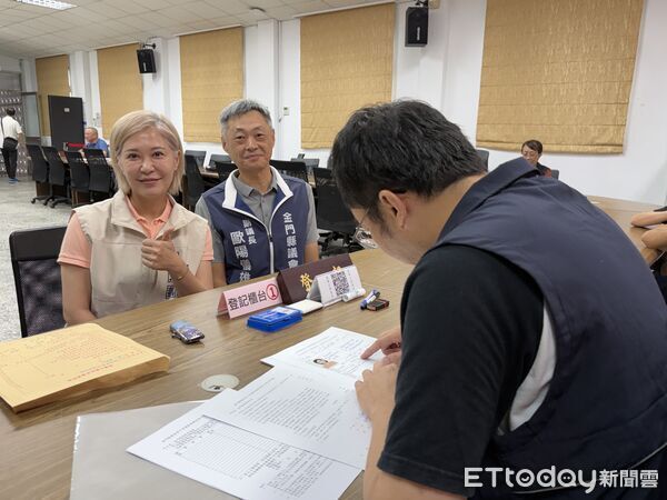 ▲▼金門議員參選人尚文凱。（圖／記者鄭逢時攝）