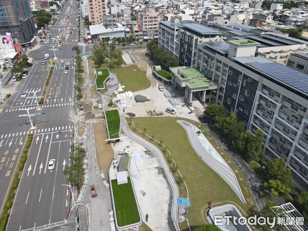▲▼ 克服19次流標 嘉市崇文國小地下停車場預計10月啟用 。（圖／嘉義市政府提供）