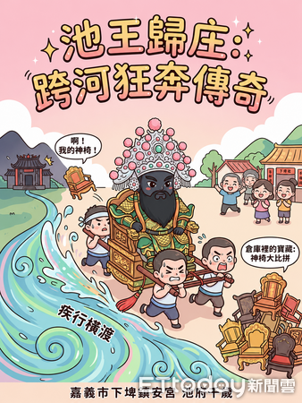 ▲▼   神威顯赫！嘉義下埤鎮安宮「池王歸庄」傳奇 倉庫留存數張小神椅成歷史見證   。（圖／嘉義市文化局提供）