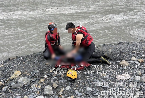 明年就要退休！南投勇消救人「救生艇遭沖翻」殉職 老母妻兒崩潰