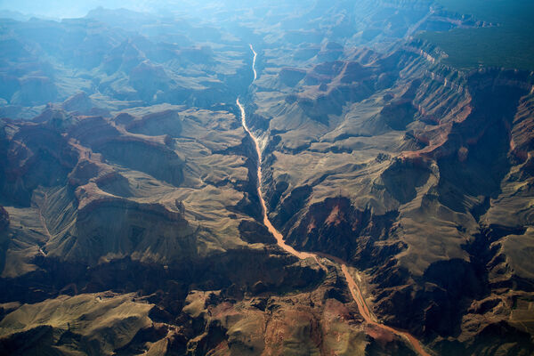 ▲▼美國亞利桑那州大峽谷（Grand Canyon）洪災。（圖／達志影像／美聯社）