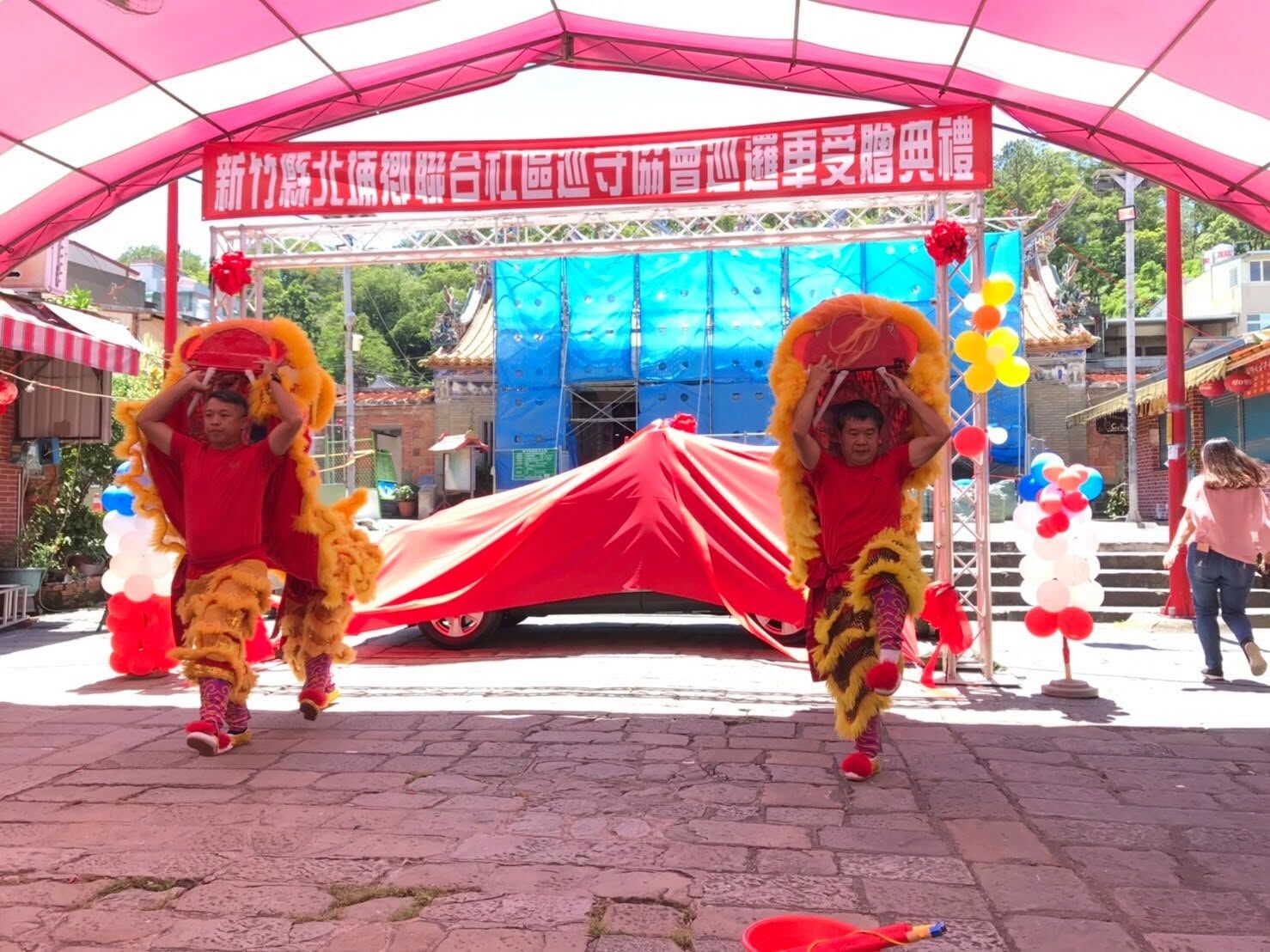 全民運動,運動部,運動村里認證,北埔老班醒獅團,新竹,埔尾村,北埔山狗太運動團（圖／運動部全民運動署、村長李宗炎提供）