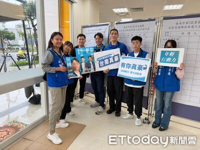 26歲侯國輝登記參選開元里長　提YouBike、長照據點等6大政見