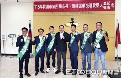 桃園正國會7市議員登記參選　王義川：力拚全壘打