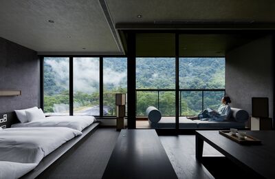 虹夕諾雅谷關聽口簧琴泡湯　新竹南園品茶讀東坡