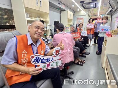 台電人「滿腔熱血」! 台南區處號召挽袖募集百餘袋愛心血