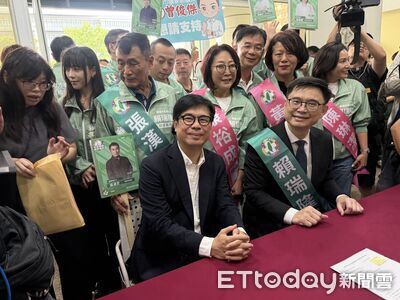 快訊／賴瑞隆登記參選高雄市長　陳其邁：選對人才能走對的路