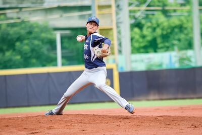 桃園盃／高均騰74球完投完封勝！飆9上9下助仰德集團4比0三好體協