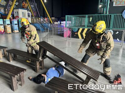 模擬震災大量傷患!頑皮世界聯手南消實兵演練 救災力再升級