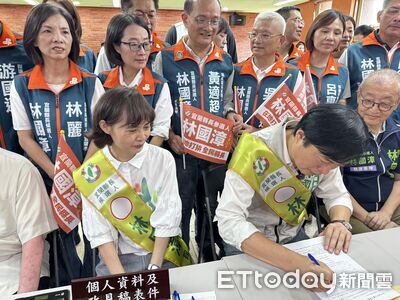 林國漳完成宜蘭縣長登記 未來87天將走遍237個村里