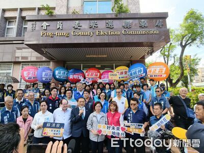 蘇清泉登記參選屏東縣長 籲終結綠28年執政「籌組縣政顧問團」