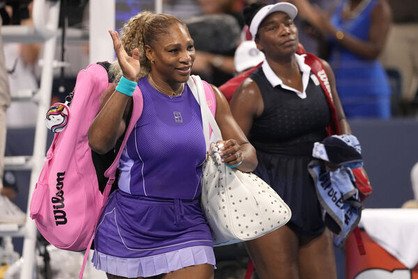 ▲「威廉絲姊妹」大威（Venus Williams）與小威（Serena Williams）。（圖／達志影像／美聯社）