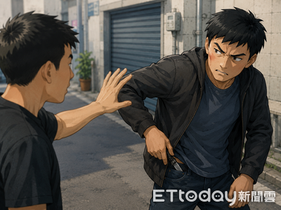 被友人呼巴掌嫌「講話太秋」!高雄男持刀狂砍 超商前滿地血