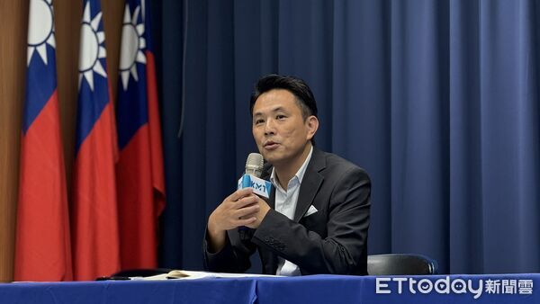 ▲國民黨文傳會主委陳以信。（圖／記者鄭佩玟攝）