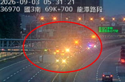 快訊／上班注意！　國3「3車追撞」